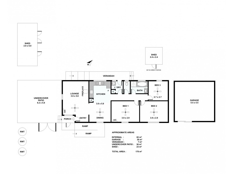 13 Railway Crescent, Evanston SA 5116 Floorplan