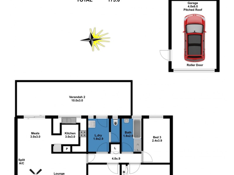 3 Gosling Court, Williamstown SA 5351 Floorplan