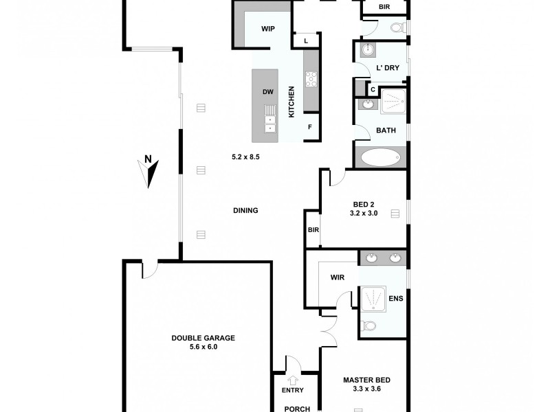 84 Hamilton Boulevard, Evanston Gardens SA 5116 Floorplan