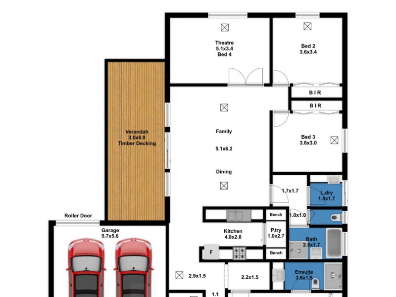 10 Polkinghorne Place, Williamstown SA 5351 Floorplan