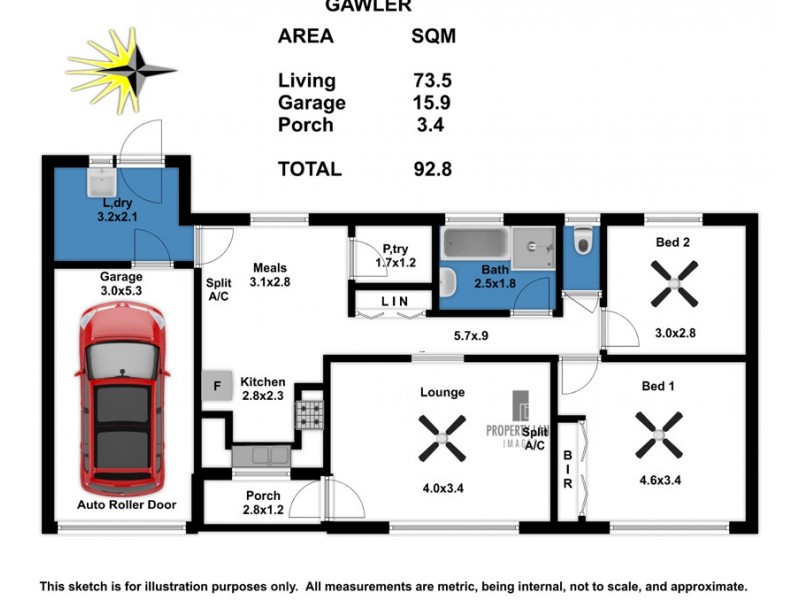 Unit 2, 4 Jerningham Street, Gawler SA 5118 Floorplan