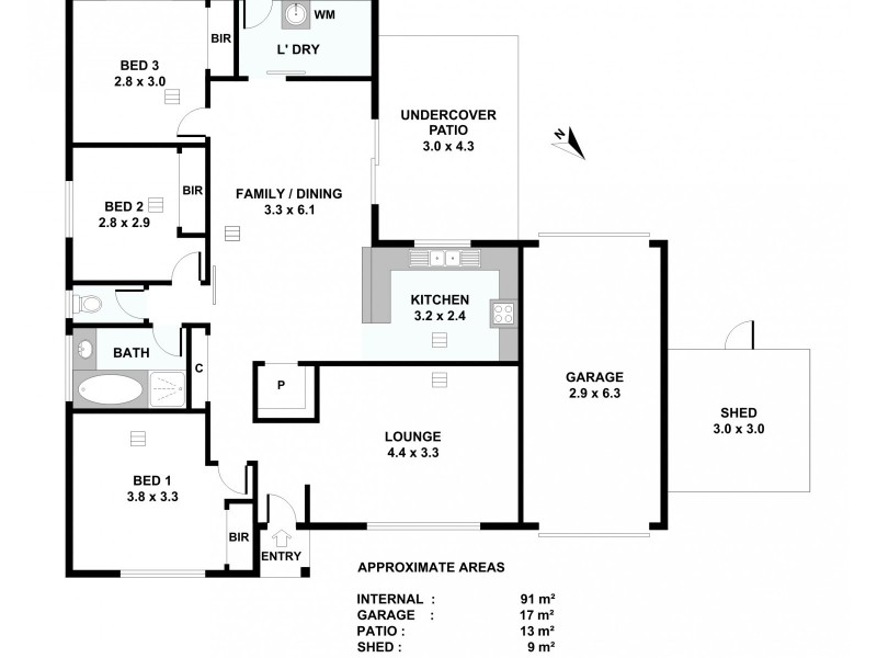 17 Congdon Street, Gawler East SA 5118 Floorplan
