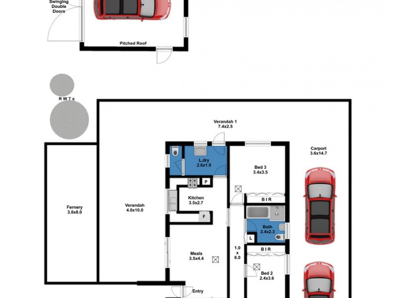2 Grey Crescent, Evanston Gardens SA 5116 Floorplan