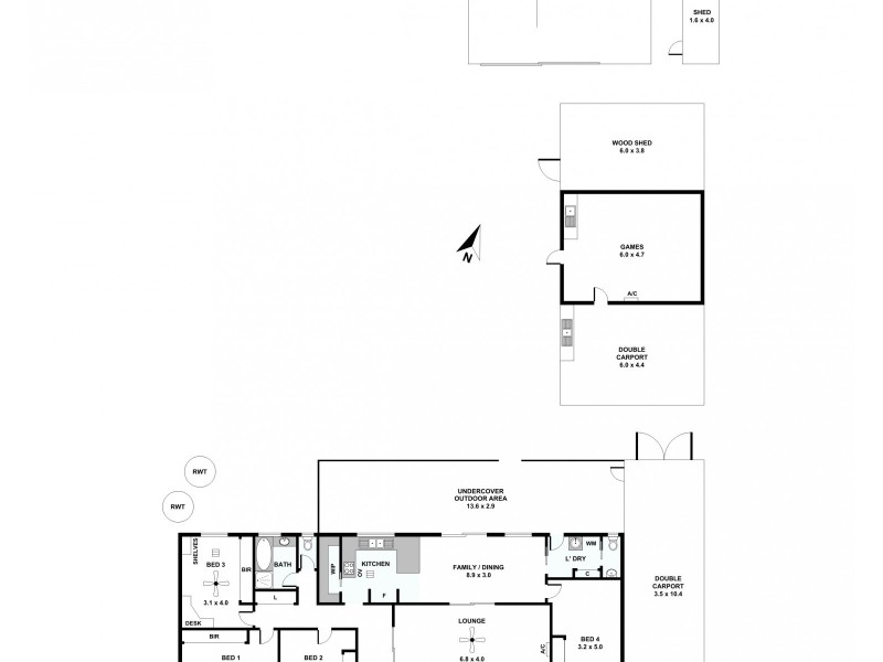 39 Farrow Road, Evanston SA 5116 Floorplan