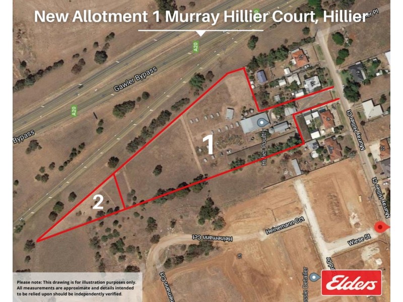 New Lot 1 Murray Hillier Court, Hillier SA 5116