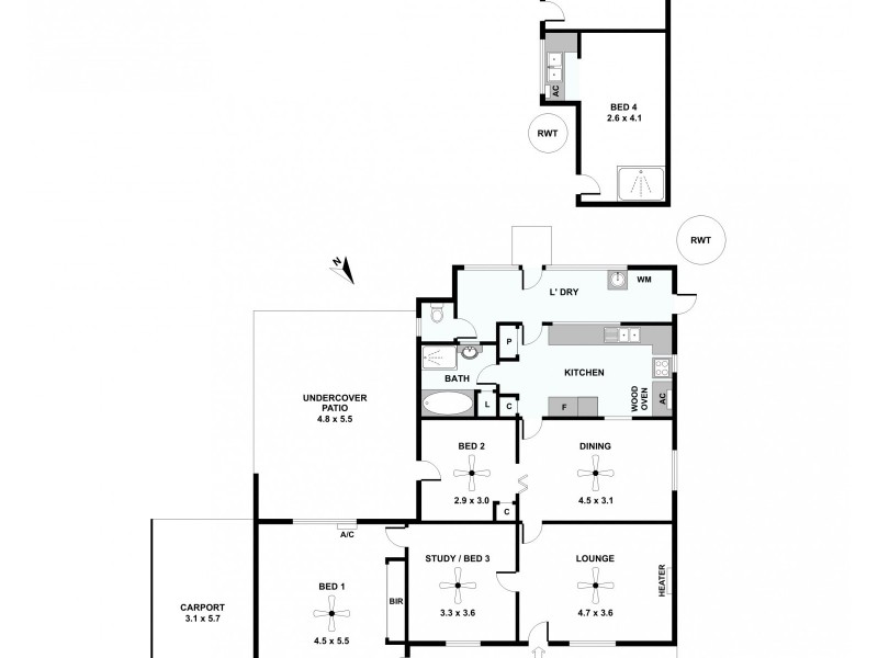 32 Fourteenth Street, Gawler South SA 5118 Floorplan