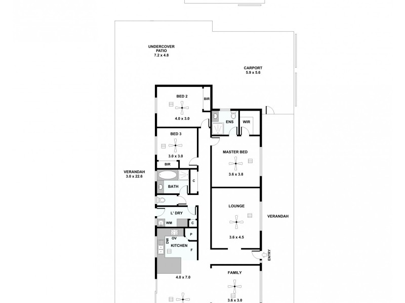 23 Ames Drive, Evanston Park SA 5116 Floorplan