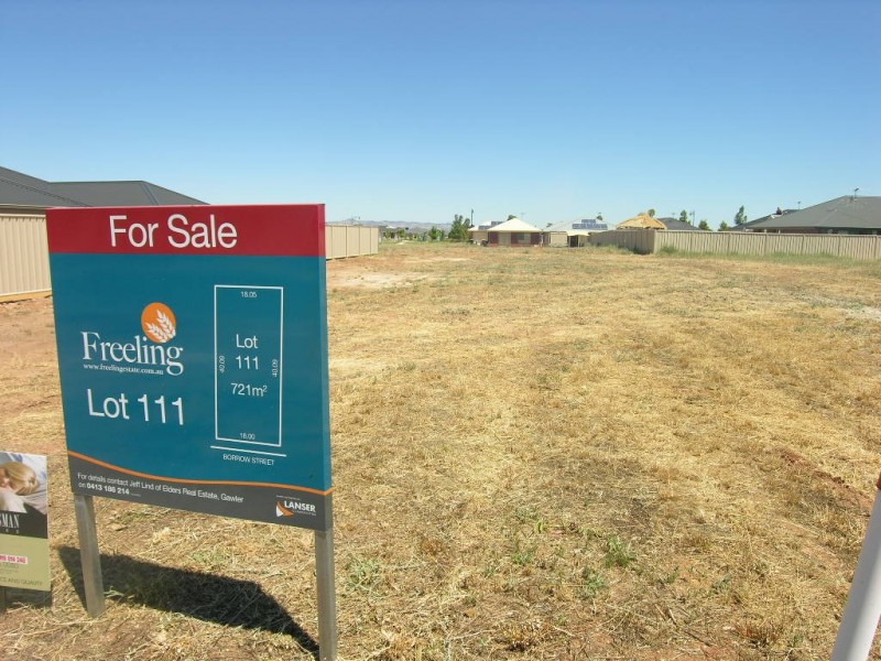 Lot 111  Borrow Avenue, Freeling SA 5372