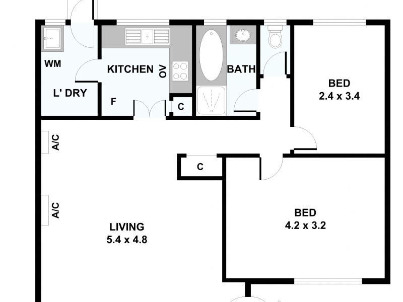Unit 7/47-49 First Street, Gawler South SA 5118 Floorplan