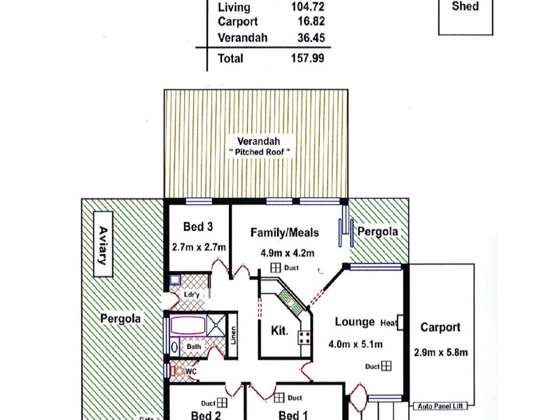 8 Brooks Avenue, Willaston SA 5118 Floorplan