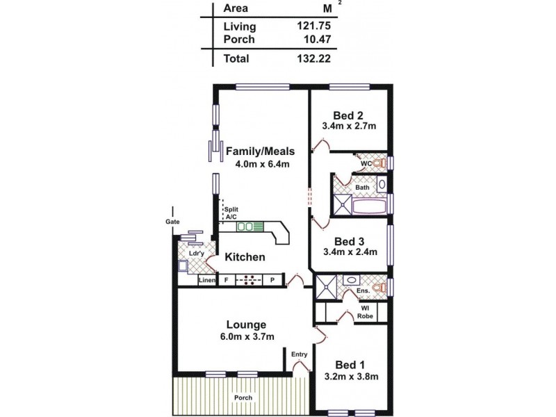 1/18 Brown Street, Willaston SA 5118 Floorplan