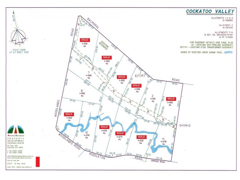 Lots 1-25 Woodlands Road, Cockatoo Valley SA 5351