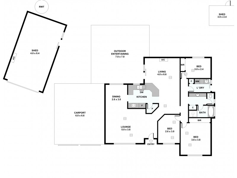140 Main North Road, Willaston SA 5118 Floorplan