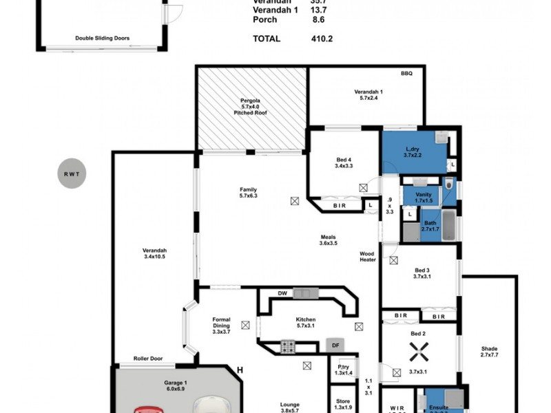 37 William Dyer Drive, Williamstown SA 5351 Floorplan