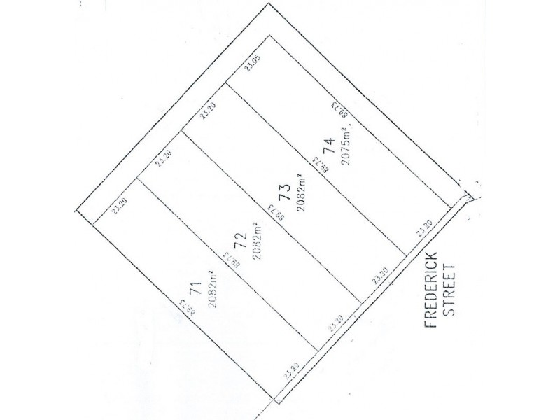 Lt 71,72,73,74 Frederick Street, Lyndoch SA 5351