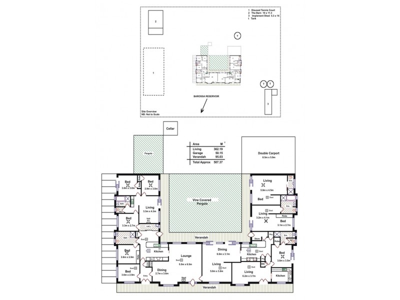 34 Millington Road, Williamstown SA 5351 Floorplan