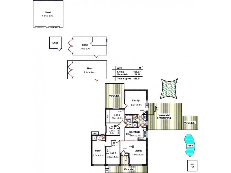 163 Calton Road, Kalbeeba SA 5118 Floorplan