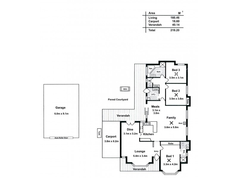 105 The Barracks, Cockatoo Valley SA 5351 Floorplan