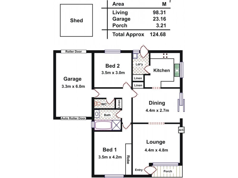 Unit 2/8 Jarvis Street, Willaston SA 5118 Floorplan