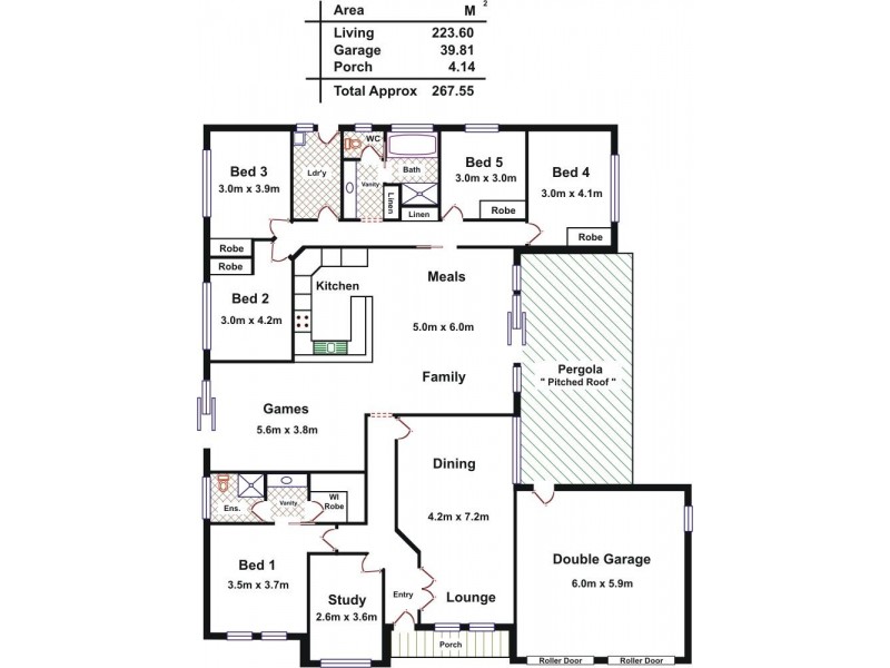 46 Phillips Avenue, Gawler East SA 5118 Floorplan