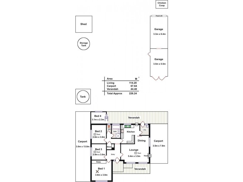 7 Mount Terrace, Gawler South SA 5118 Floorplan