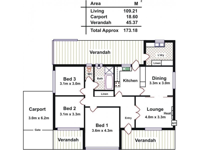 7 Twentysecond Street, Gawler South SA 5118 Floorplan
