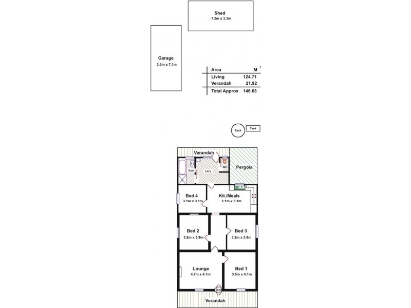 12 Ninth Street, Gawler South SA 5118 Floorplan