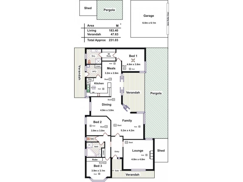 18A Lyndoch Road, Gawler East SA 5118 Floorplan