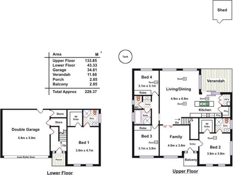 7 Teal Court, Hewett SA 5118 Floorplan
