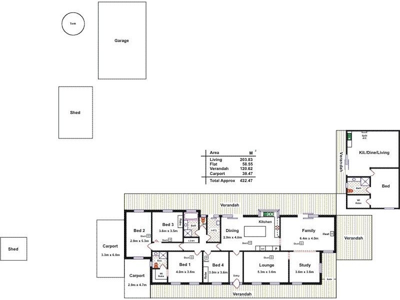 27 The Barracks, Cockatoo Valley SA 5351 Floorplan
