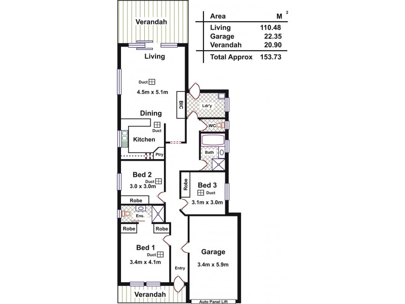 20A Princess Street, Willaston SA 5118 Floorplan