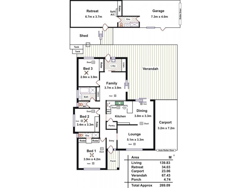 150 Main North Road, Willaston SA 5118 Floorplan