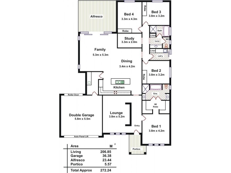 14 Wells Place, Evanston Gardens SA 5116 Floorplan