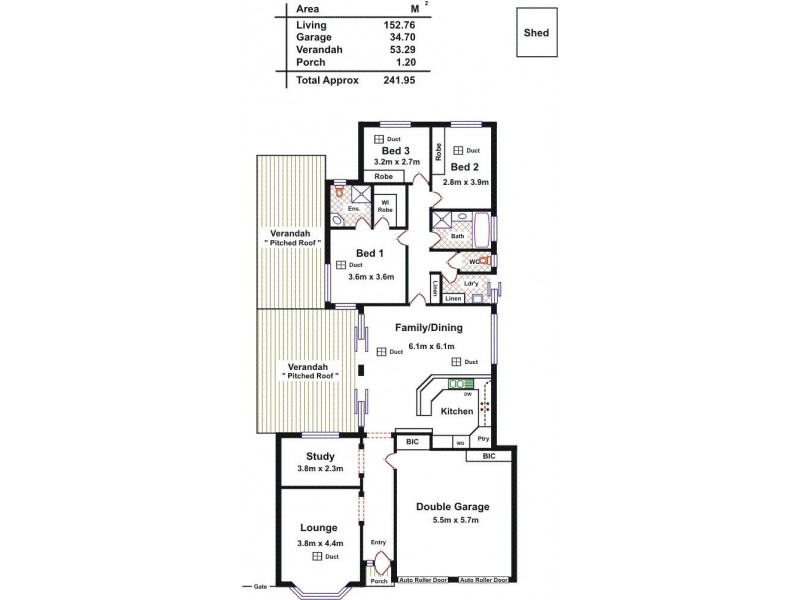 5 Burke Parade, Hewett SA 5118 Floorplan