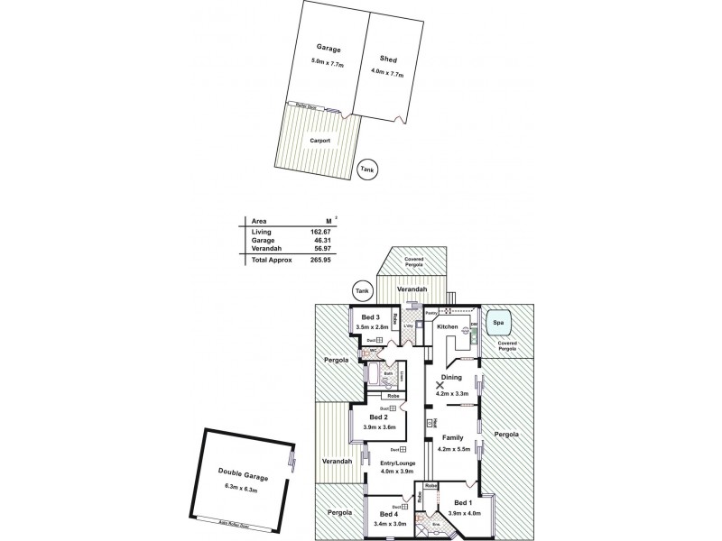 16 Rounsevell Road, Williamstown SA 5351 Floorplan