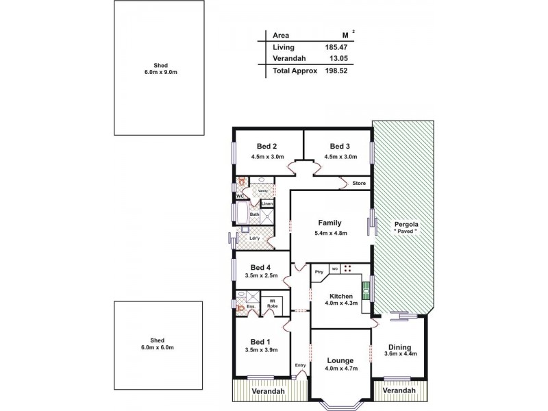 Lot 96 Stebonheath Road, Munno Para Downs SA 5115 Floorplan