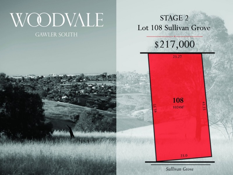 Lot 108 Sullivan Grove, Gawler South SA 5118