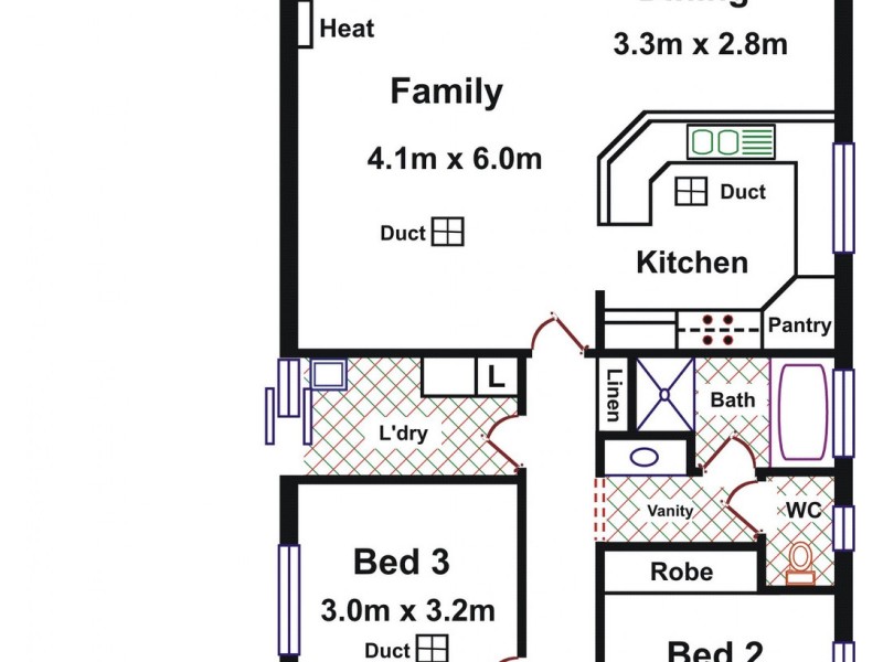 2/50 Panter Street, Willaston SA 5118 Floorplan