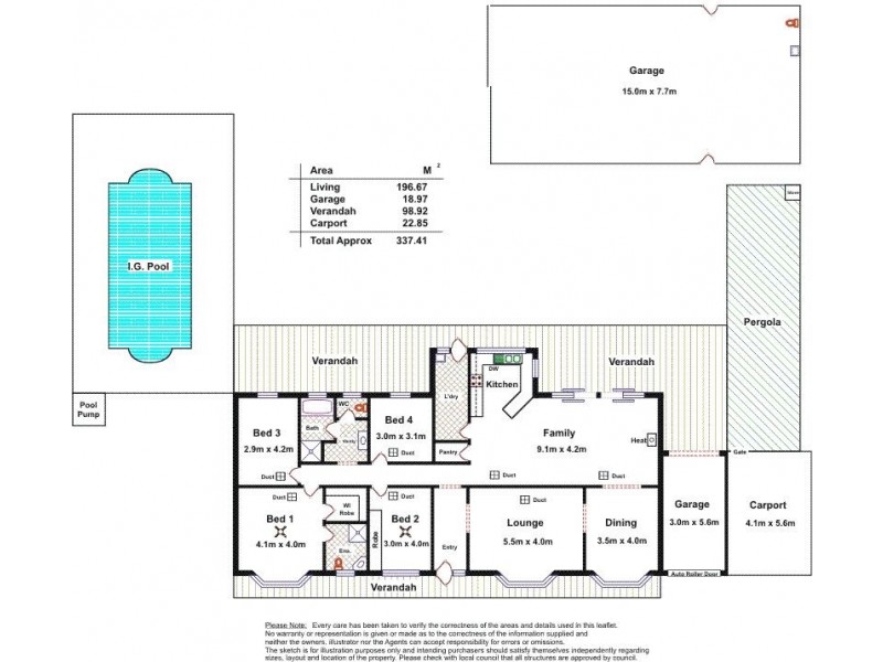 10 Sailplane Court, Ward Belt SA 5118 Floorplan