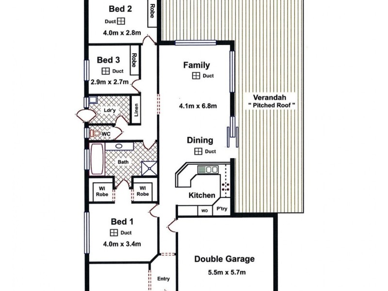 12 Perseverance Place, Hewett SA 5118 Floorplan