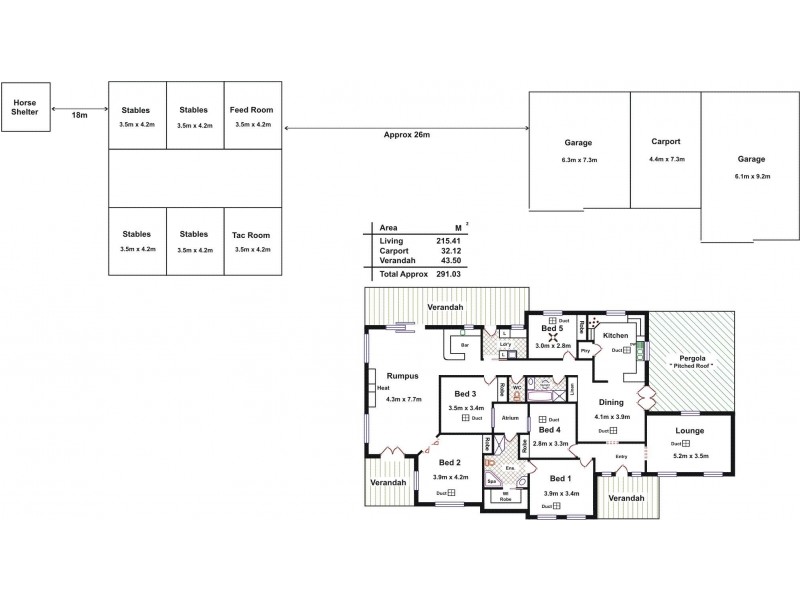 232 Parkers Road, Gawler Belt SA 5118 Floorplan