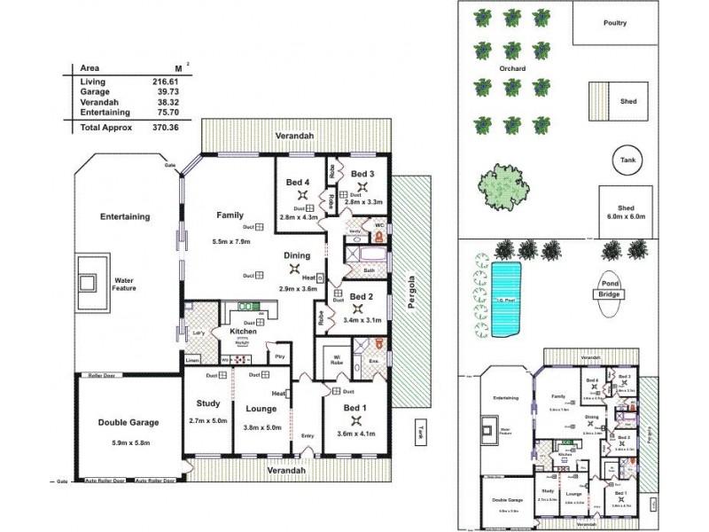4 Medlow Road, Blakeview SA 5114 Floorplan