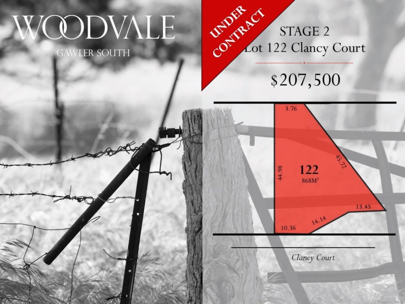 Lot 122 Clancy Court, Gawler South SA 5118