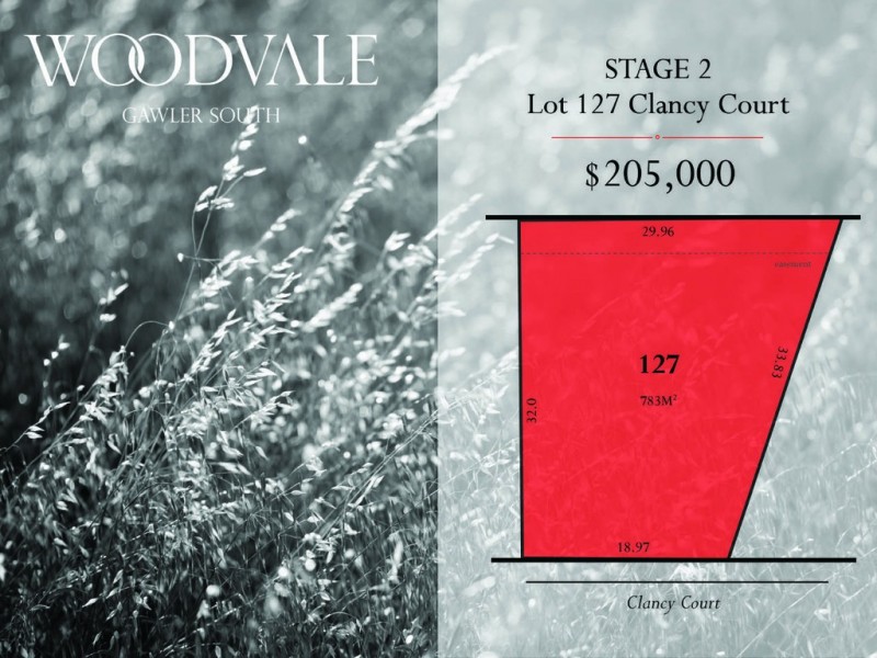 Lot 127 Clancy Court, Gawler South SA 5118