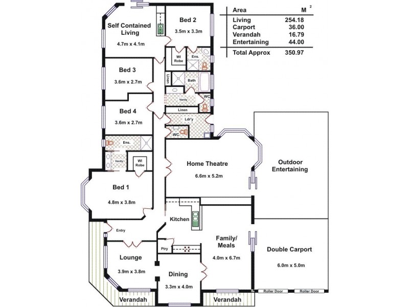 8 Kentish Road, Gawler Belt SA 5118 Floorplan
