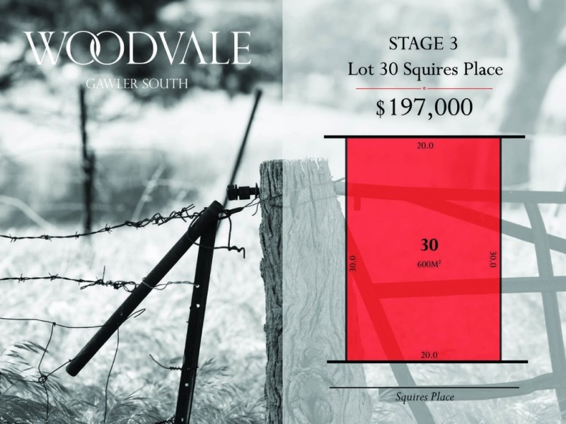 Lot 30 Squires Place, Gawler South SA 5118