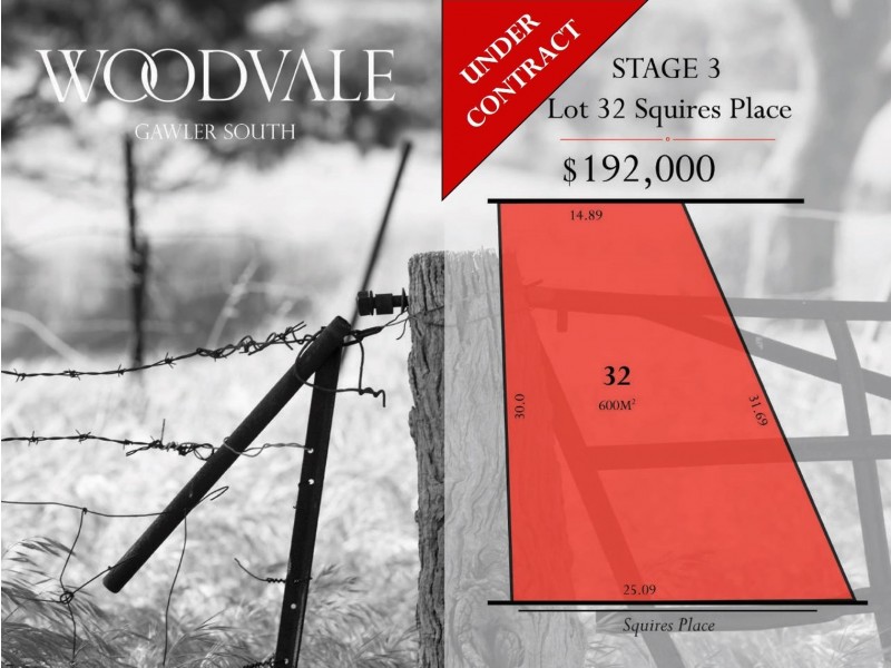 Lot 32 Squires Place, Gawler South SA 5118