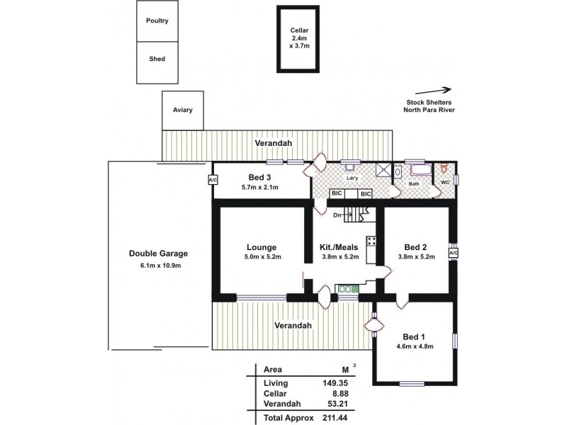 509 Rosedale Road, Gawler SA 5118 Floorplan