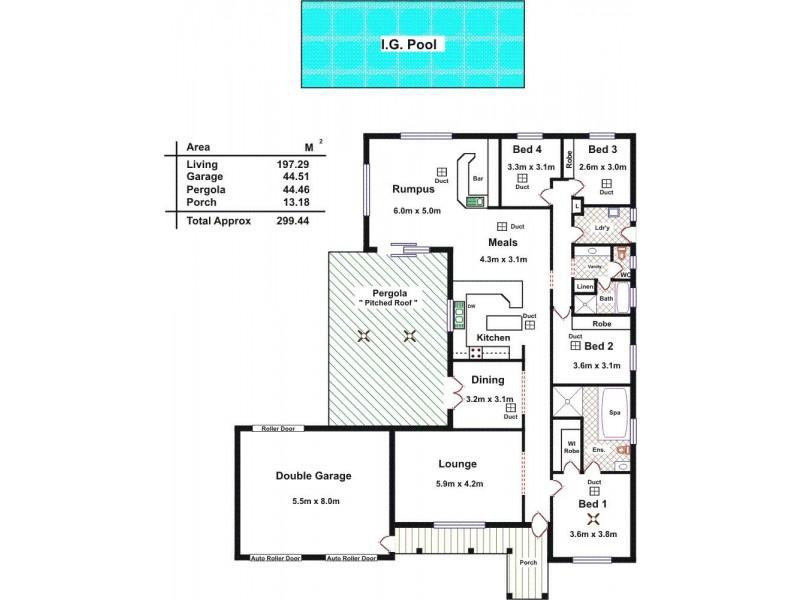 22 Kingfisher Drive, Hewett SA 5118 Floorplan
