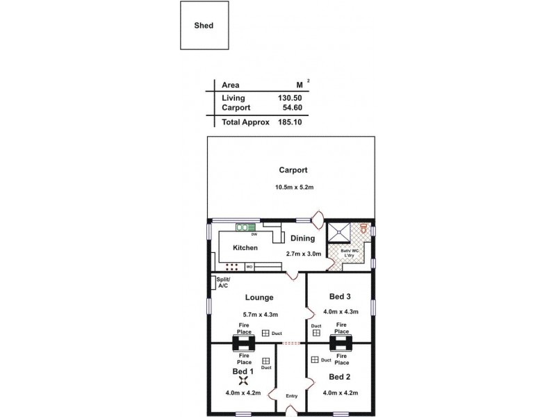 35 Hillier Road, Evanston SA 5116 Floorplan